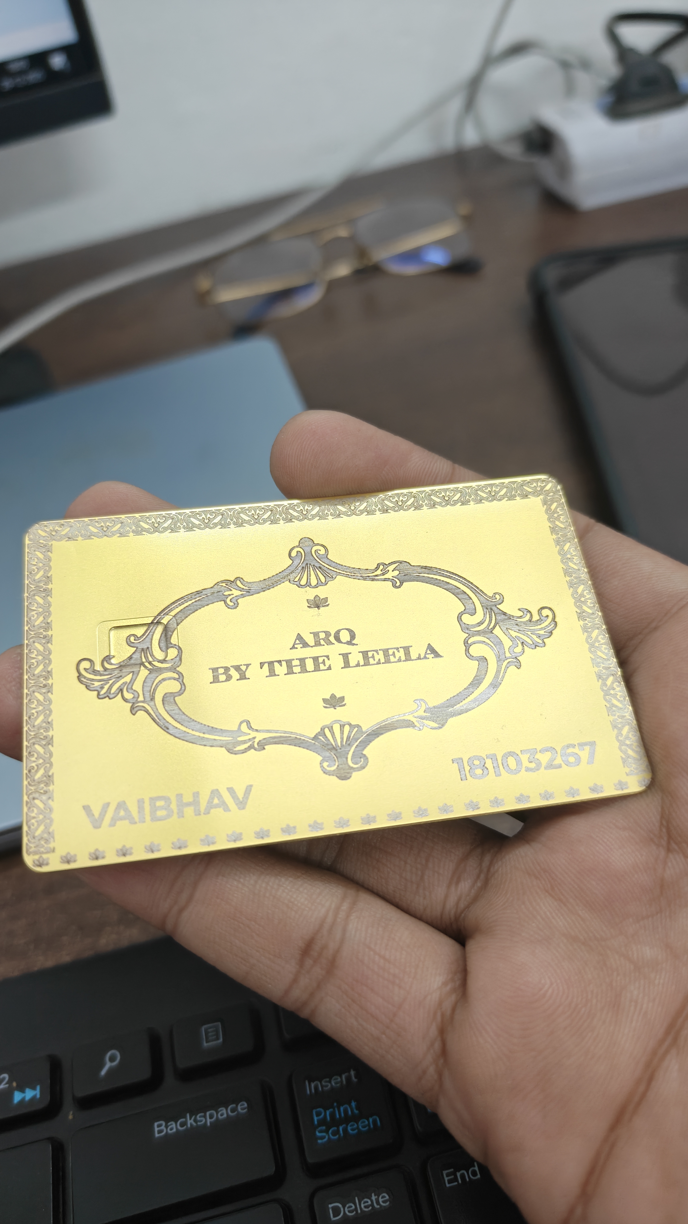 Real metal card design 14