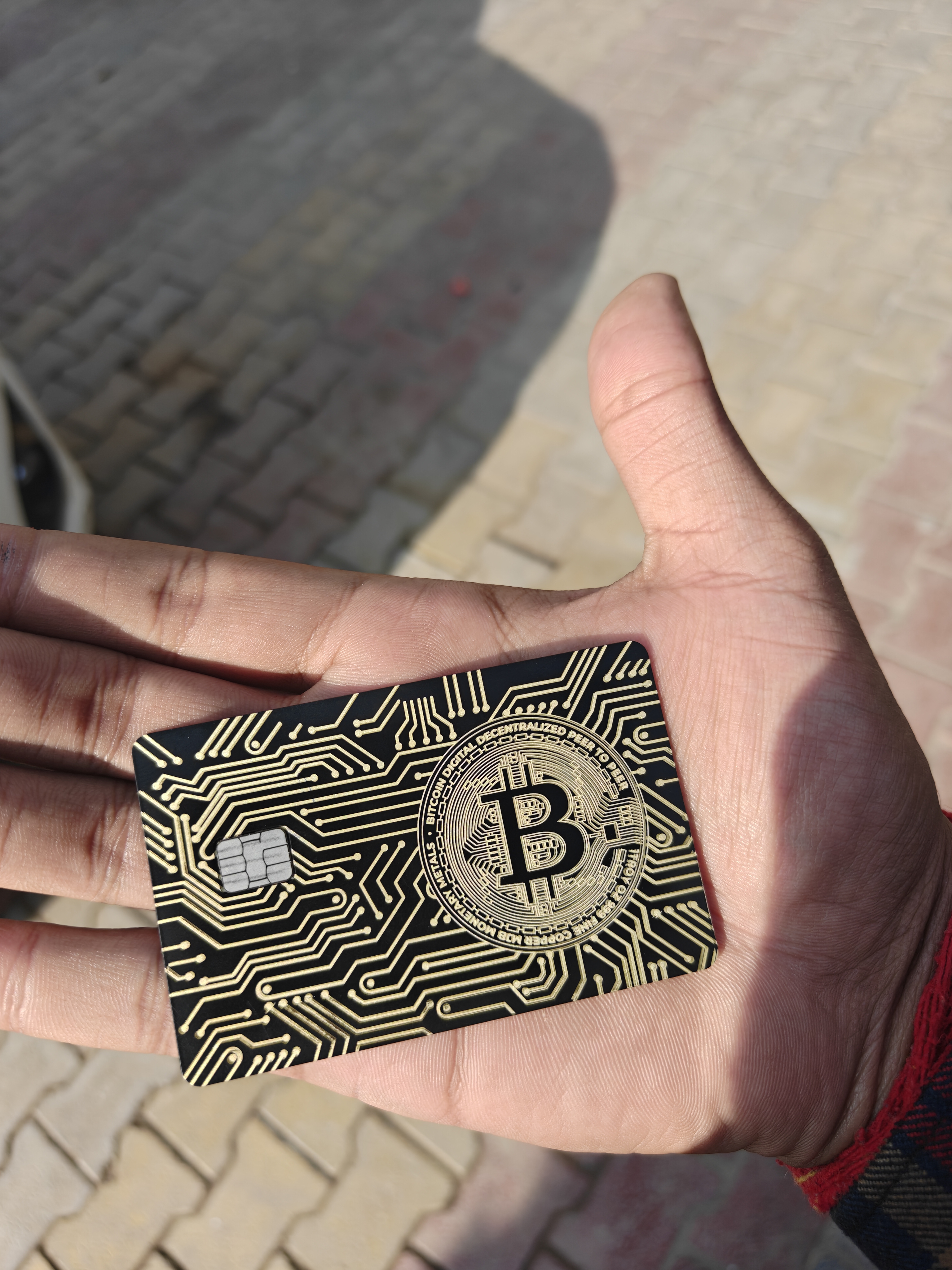 Real metal card design 2
